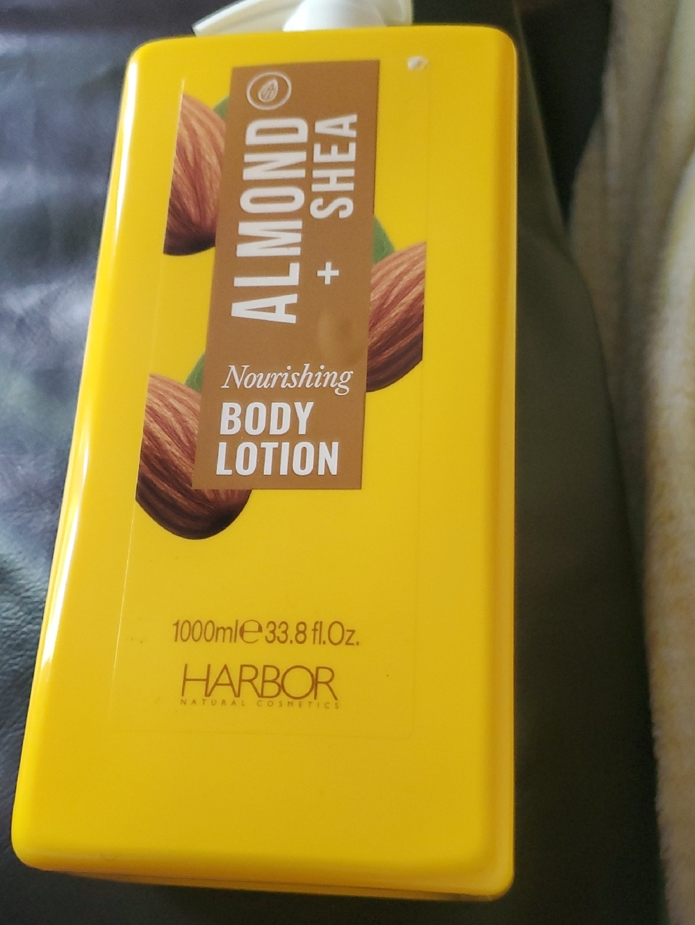 Arbor Almond Shea Nourishing Body Lotion - Bright Yellow